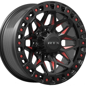 RTX Wheels – Zion – Black – 18″x9″ 20mm – Summer Wheels – 083282